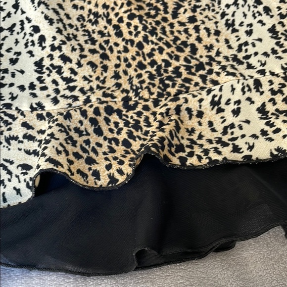 Frank Lyman Design Animal Print Women's Skirt - Picture 2 of 5